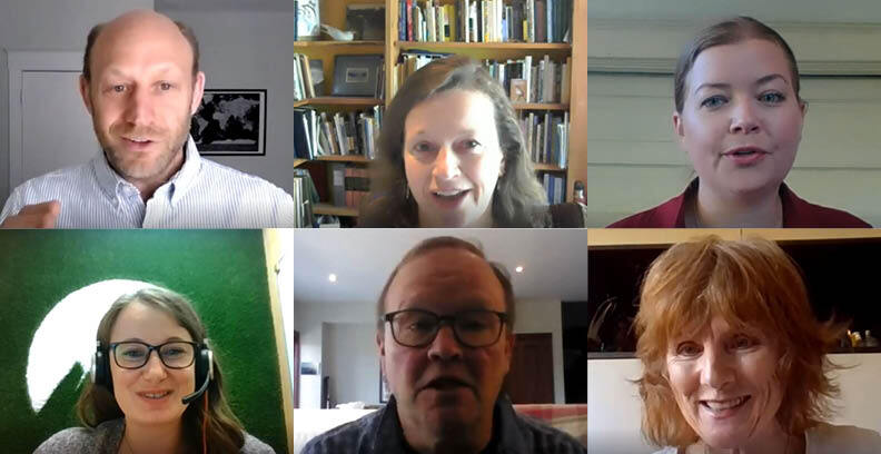 Photos of the five panelists that participated in our panel discussion about the plastics circular economy in BC.